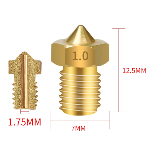 E3D Brass Nozzle